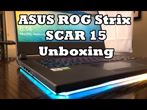 ASUS ROG Strix SCAR 15 - Unboxing & First Impressions