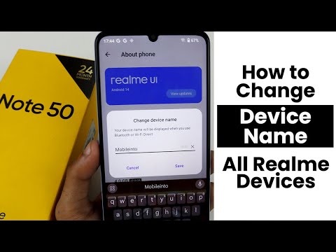 Change Device Name In Any Realme Device | Rename Your Phone