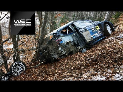 WRC Rallye Monte-Carlo 2019 Highlights SS9 + SS10 Ogier, Neuville, Latvalla, Mikkelsen, Evans.