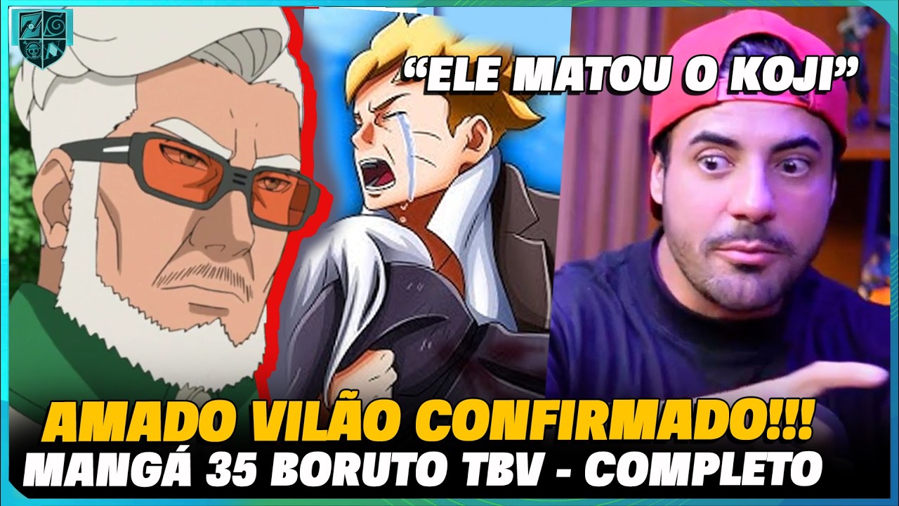 INSANO!!! AMADO VILÃO CONFIRMADO - BORUTO TBV 35 - FRED ANIMES