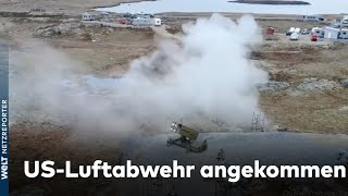 KRIEG IN DER UKRAINE: Moderne US-Luftabwehr ist angekommen