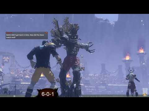 Blood Bowl 2 -CHRISTMAS ELVES! Game 8 - Wood Elves vs. Necromantic