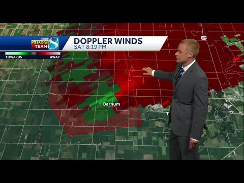 Tracking severe weather: Multiple tornadoes reported in central, NW Iowa