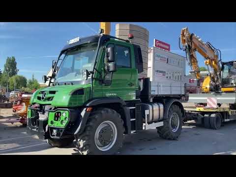 Der Unimog ist ideal für Lohnunternehmer.