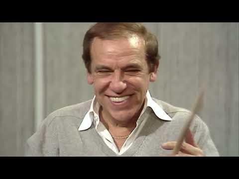 Buddy Rich with Roy Castle talking drumming on Parkinson 6 March 1982 [Interview segments]