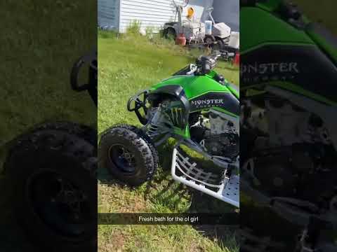 My Kfx450r with a lot of mods
