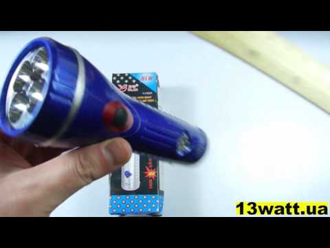 Обзор ручного аккумулятрного фонаря Yajia yj 808a