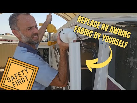 RV Power Awning Fabric Replacement: How Hard Can it Be?