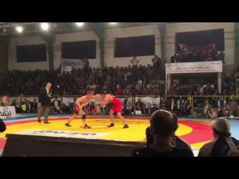 Jouybar, Iran - 74kg Andrew Howe vs. Ezzat Akbari