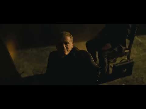 SPECTRE (2015) official trailer frame: Bond in Rome at night, high-contrast noir lighting