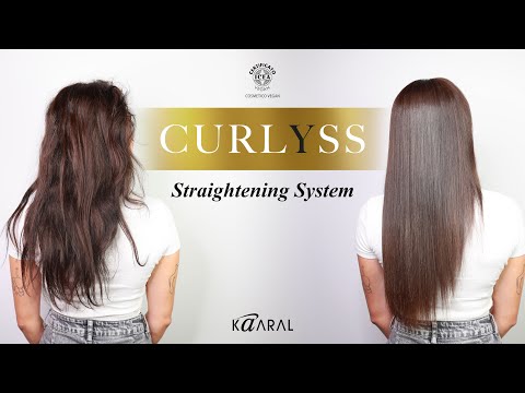 CURLYSS: Straightening System. Smooth hair that lasts!