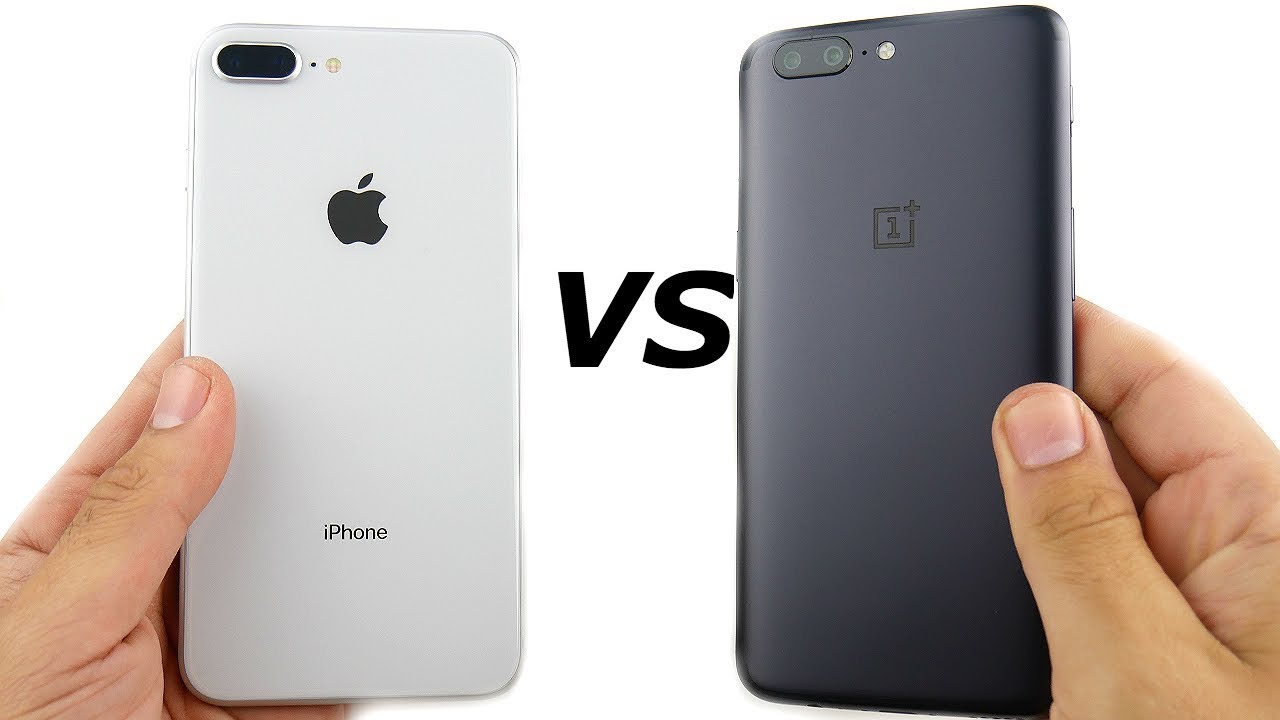 iPhone 8 Plus vs OnePlus 5 Speed Test!
