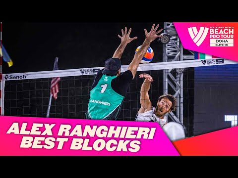 ✋ Block-tastic in Doha: Ranghieri rocks the 2023 Beach Pro Tour! 🏐🔥