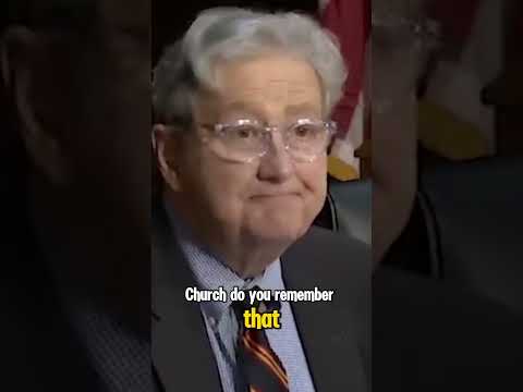 You Said Marriage Isn’t for Everyone — Kennedy Questions a Preacher #senatorkennedy #uspolitics