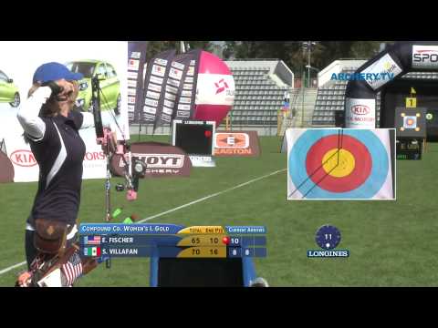 Emily Fischer v Sonia Villafan – compound cadet women gold | World Archery Youth Championships 2011