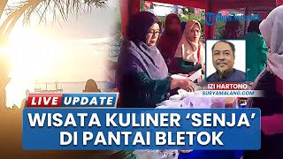 Dongkrak Perekonomian Masyarakat, Pantai Bletok Situbondo Hadirkan Wisata Kuliner UMKM Kala Senja