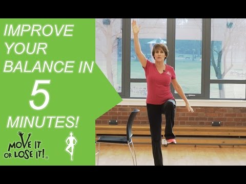 4 Beginners Exercises to Improve Your Balance in 5 Minutes