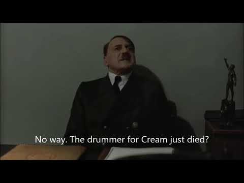 Hitler is informed Ginger Baker has died