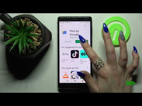 How to Clean Storage on SONY Xperia XZ2 // Files App by Google