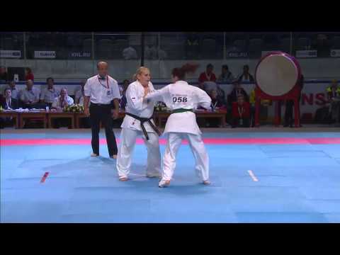 II KWU WC w+70kg. Aurore Chatagnier (France) vs. Gendik Tatiana (Russia)