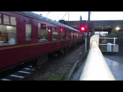 Santa Special arriving back into Lancaster with 48151 in charge