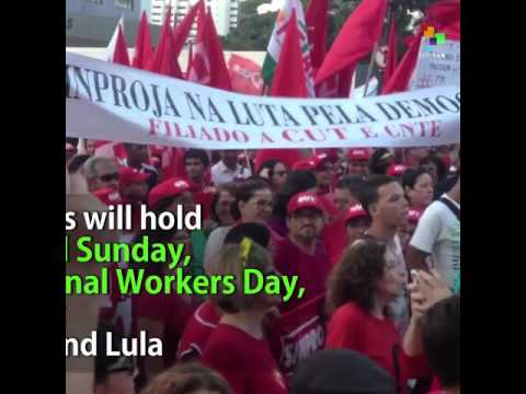Brazil Marches in Support of Dilma Rousseff