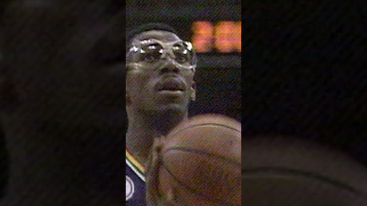 #OTD in '88: Big T Thurl Bailey drops 41 against the Nuggets 💜👓 #utahjazz #thurlbailey #throwback