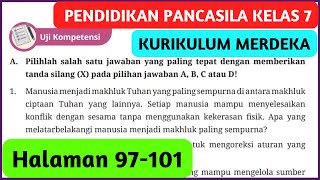 Download lagu Kunci Jawaban Pendidikan Pancasila Kelas 7 Halaman 97 - 101 PKN Kurikulum Merdeka Uji Kompetensi mp3