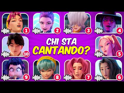 KPop Demon Hunters dalla Canzone e dalla Voce 🎙️🎵🔥 Huntrix, Saja Boys