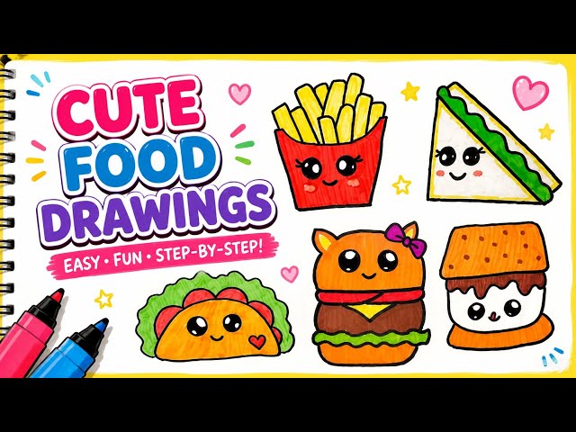 Vídeo relacionado con How to Draw Kawaii Food: 101 Super Cute Food Items with Fun and Easy Step-by-Step Lessons (Kawaii World)
