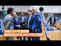 Spoeddebat in Tweede Kamer vooral vanwege 'groeiend onvrede in de samenleving'