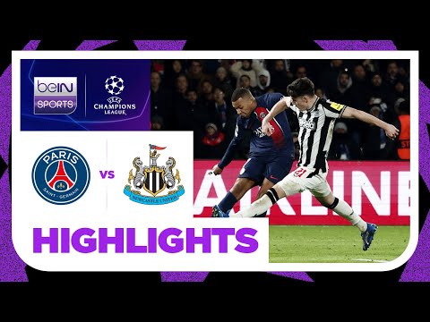 PSG v Newcastle United | Champions League 23/24 | Match Highlights