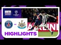 PSG v Newcastle United | Champions League 23/24 | Match Highlights
