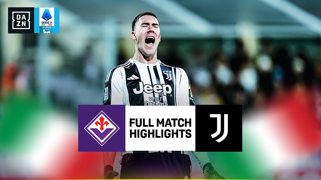 Fiorentina vs Juventus | Lega Serie A Highlights | Matchday 12 | 2025-2026