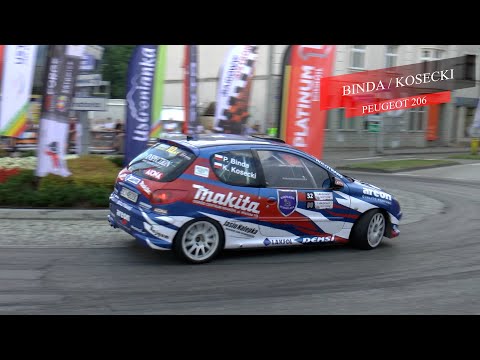 7 Rajdowy Ustroń 2023 - Binda / Kosecki - Peugeot 206