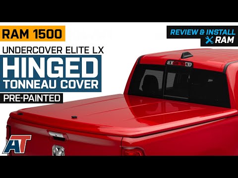 2019 RAM 1500 UnderCover Elite LX Hinged Tonneau Cover - Pre-Painted Review & Install