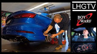 LHGTV // RIGHT REAR WHEEL BEARING INSTALLED // DID IT FIX THE NOISE? //
