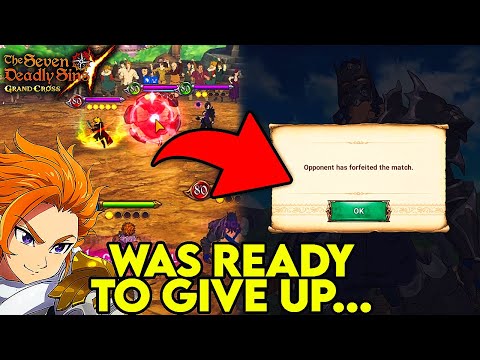 MY KING!!!! BUFFED BLUE ARTHUR GODTIER WITH UNBELIEVABLE WIN!!! | Seven Deadly Sins: Grand Cross