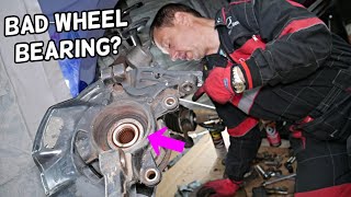 SYMPTOMS OF BAD WHEEL BEARING DEMONSTRATED ON KIA OPTIMA