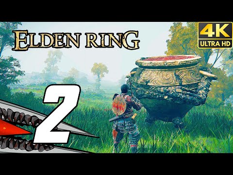 Elden Ring (PS5) Gameplay Walkthrough Part 2 - To Stormveil Castle (4K 60FPS)
