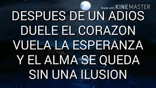 Después de un adiós Marco Antonio Solis (letra)