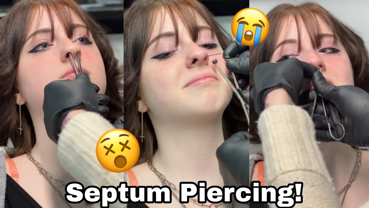 I Got My SEPTUM PIERCED | Vlog |