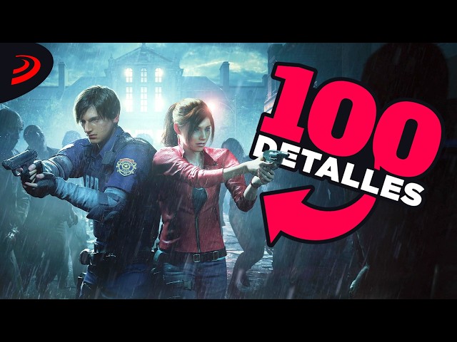 100 DETALLES OCULTOS de RESIDENT EVIL 2
