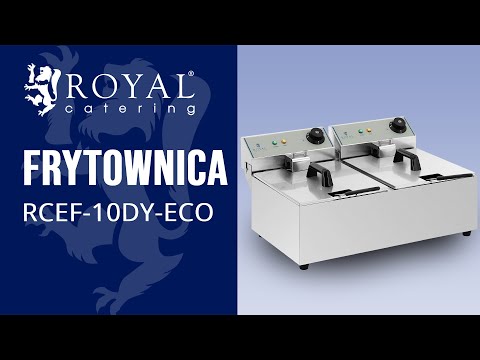 Video produktu  - Frytownica - 2 x 10 litrów - ECO