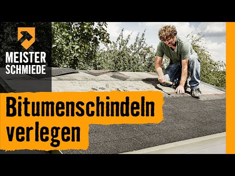 HORNBACH Meisterschmiede - Bitumenschindeln verlegen