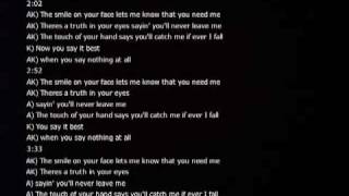 When You Say Nothing At All Alison Krauss and Keith Whitley together with lyrics