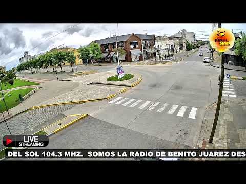 Emisión en directo de FM del SOL 104.3, desde Benito Juárez, Pcia de Buenos Aires. Argentina