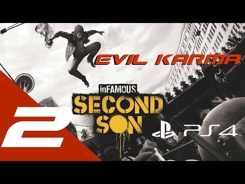 Infamous: Second Son Walkthrough Part 2 Evil Karma Let's Play Gameplay No Commentary