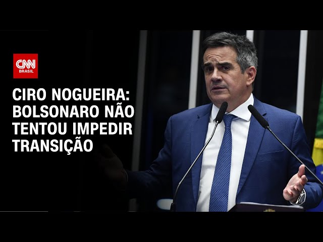 Ciro Nogueira afirma ao STF que Bolsonaro não tentou atrapalhar transição de governo | CNN 360º