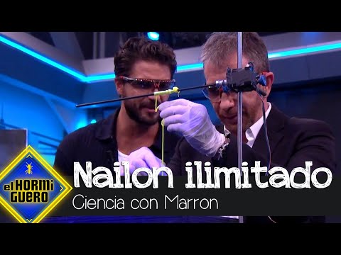 ¿Todo tiene su fin? Marron te demuestra que no con su nailon ilimitado - El Hormiguero